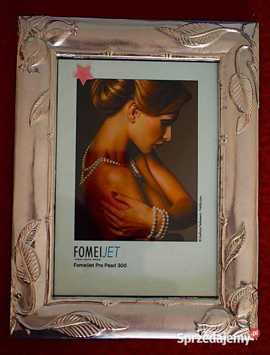 Ramka na zdjęcie w kolorze srebrnym z małym Ramki i ramy Chełmno