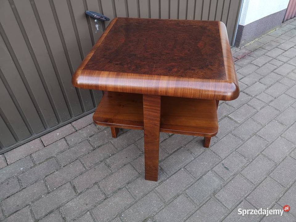 Stolik Ława ARTDECO OrzechCzeczot Antyk Stary Swarzędz