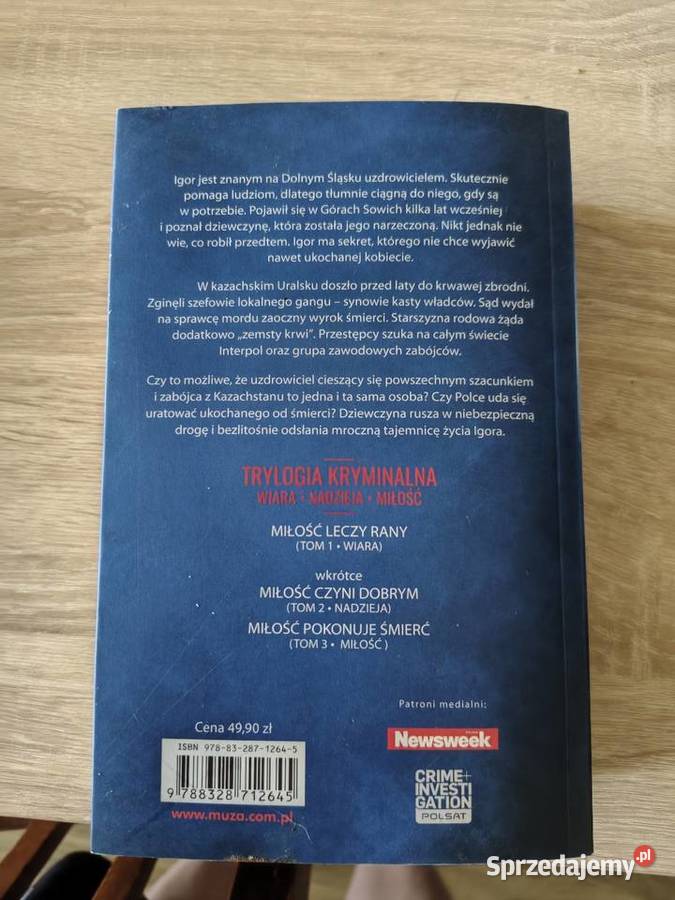 Książka Miłość leczy rany Łask