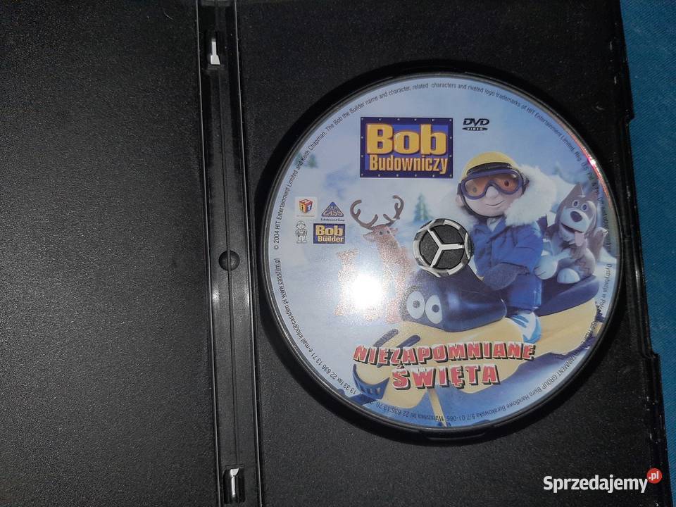 Bob Budowniczy Nieżapomniane Święta Płyta DVD kujawsko-pomorskie