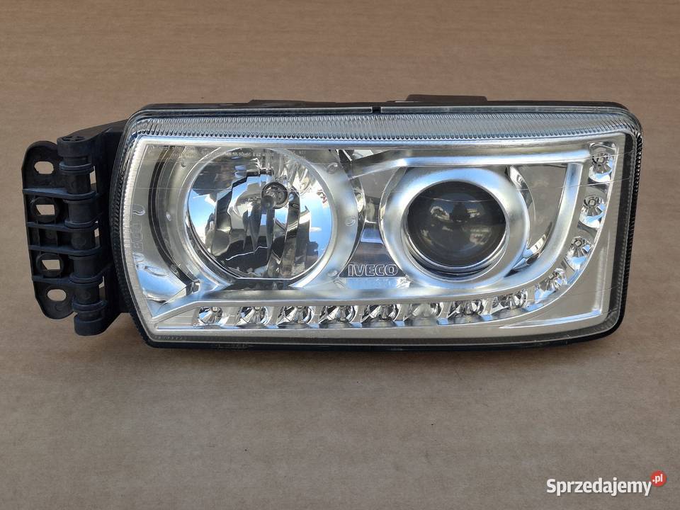 IVECO STRALIS HIWAY EUROCARGO REFLEKTOR LEWY H7 Lampy przednie Bieleń