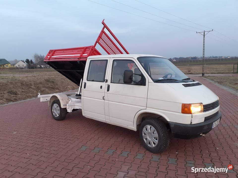 Volkswagen t4 doka wywrotka kiper brygadówka t5 90KM Nieczulice-Kolonia
