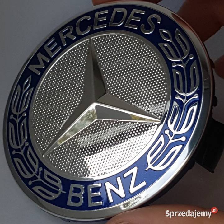 dekielki MERCEDES BENZ 75mm dekle ASO cl dark Dekielki Opony i felgi Bełchatów