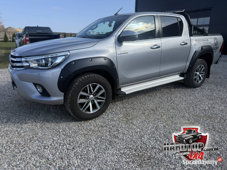 Poszerzenia Nadkola Błotników Toyota HILUX 2015 Pasłęk