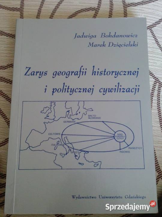 Zarys geografii historycznej Dzięcielski Gdańsk sprzedam