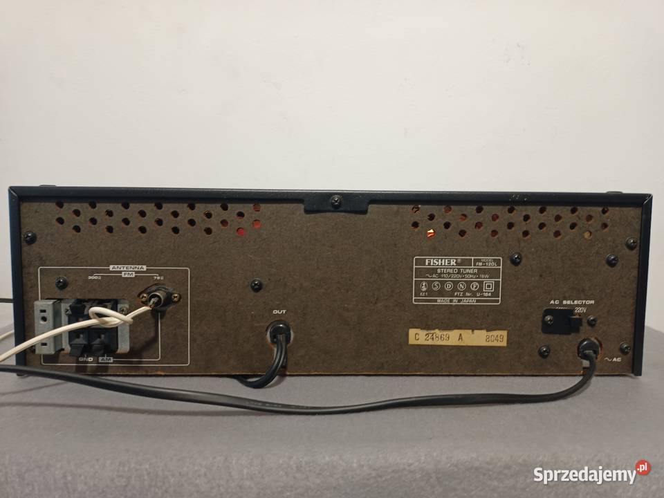 Tuner FISHER FM 120L Gdynia