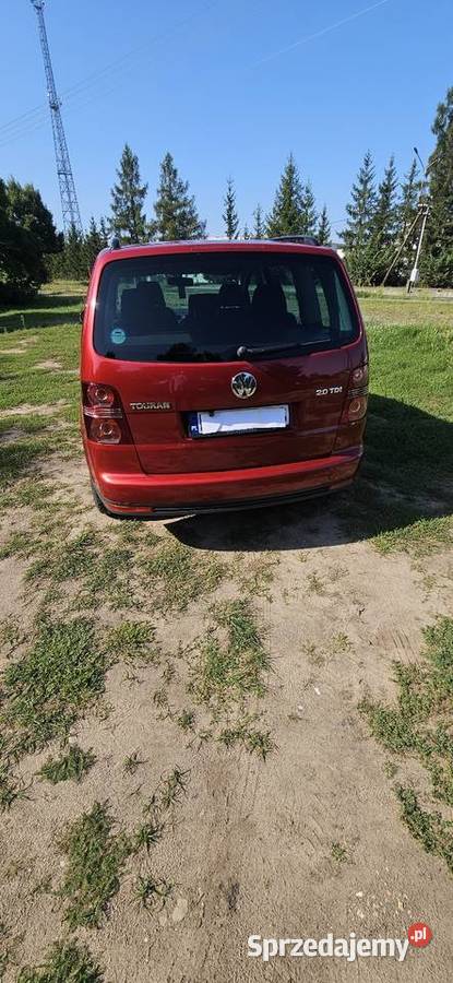 Volkswagen Touran 20tdi bmm navi alu świetny Wieleń sprzedam