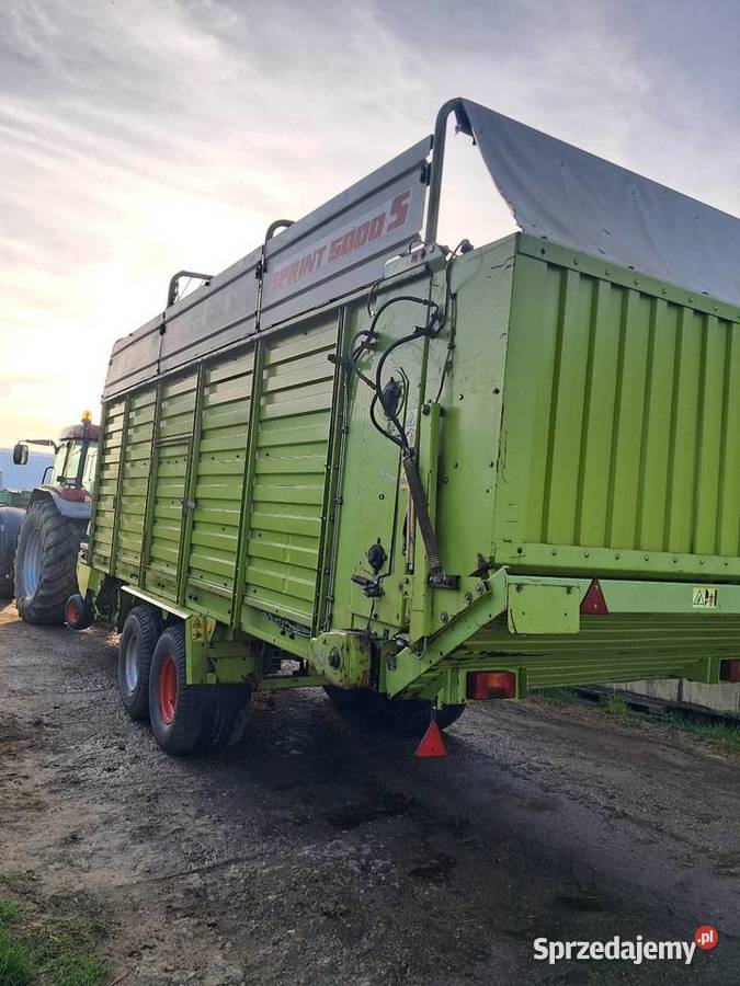 Przyczepa samozbierająca Claas Sprint 5000S Pozostałe Rolnictwo Kęsowo
