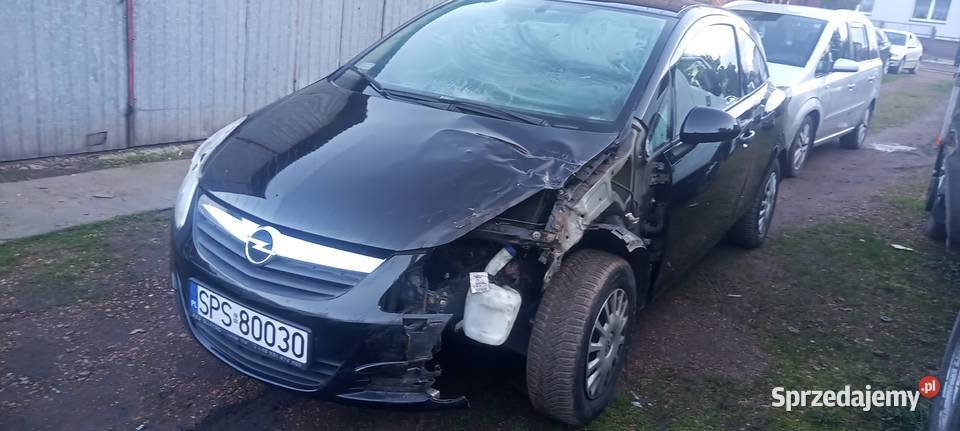 OPEL CORSA D uszkodzona Mikołów sprzedam