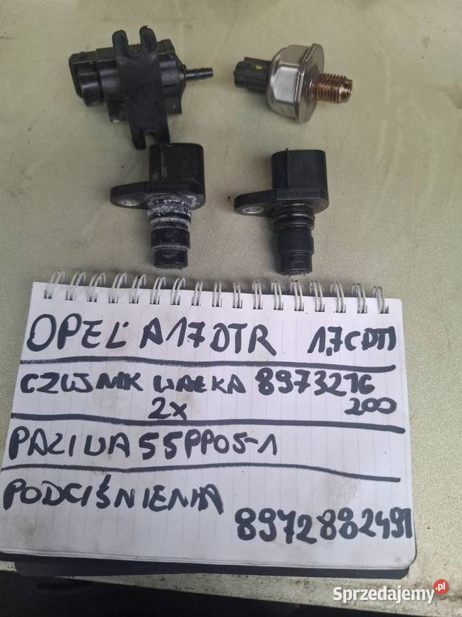 OPEL ASTRA J 17 CDTI Z17DTR czujnik wału paliwa Kielce sprzedam