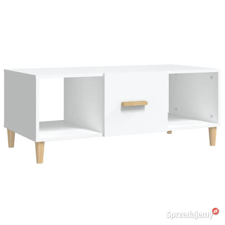 Stolik kawowy biały 102x50x40 materiał Warszawa sprzedam
