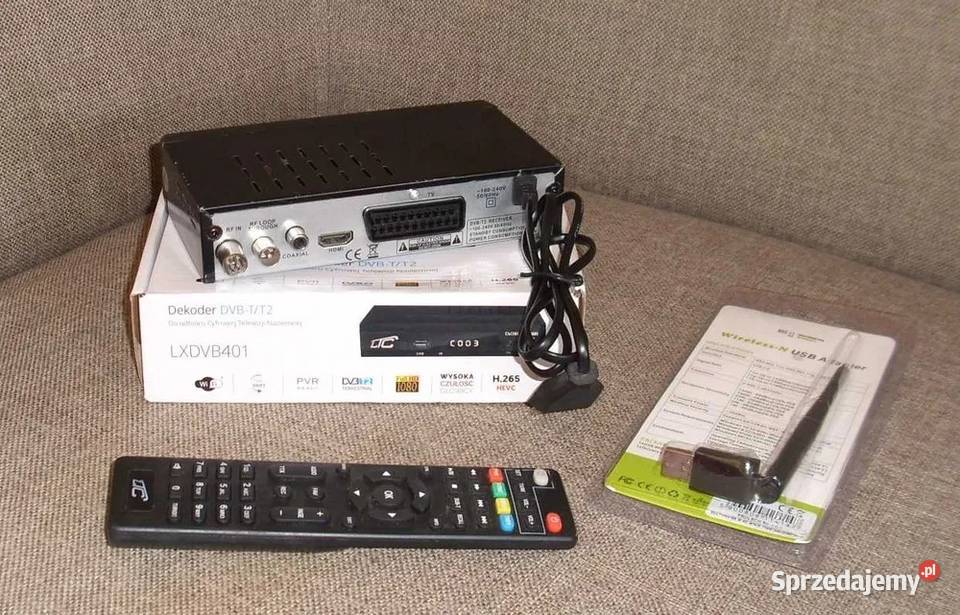 LTXDVB 401 DEKODER WIFI LTC TT2 antena sieciowa Lubaczów sprzedam