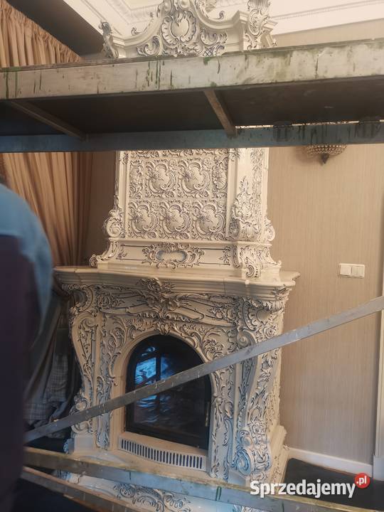 Wykonuje kominki grille piece kafl0we Poznań