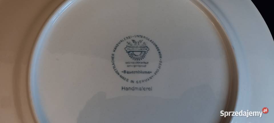 Talerz płaski Villeroy Boch Bauernblume Porcelana i szkło Chełm