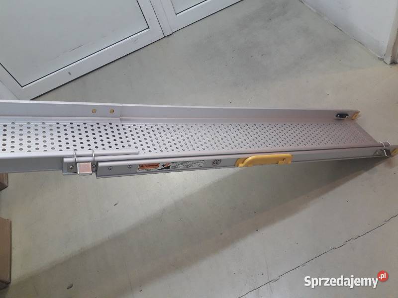 Podesty szyny aluminiowe do transportu wózków