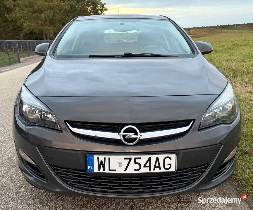 Opel Astra J 2013 silik 14 MPI moc 101 niski mazowieckie Warszawa