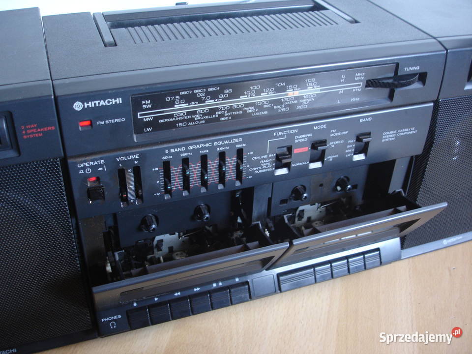 Radiomagnetofon HITACHI TRKW530E Zielona Góra sprzedam