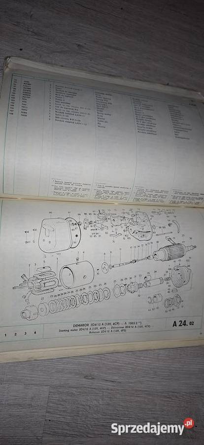 UTB Motor Engine Parts Catalogue Instrukcja
