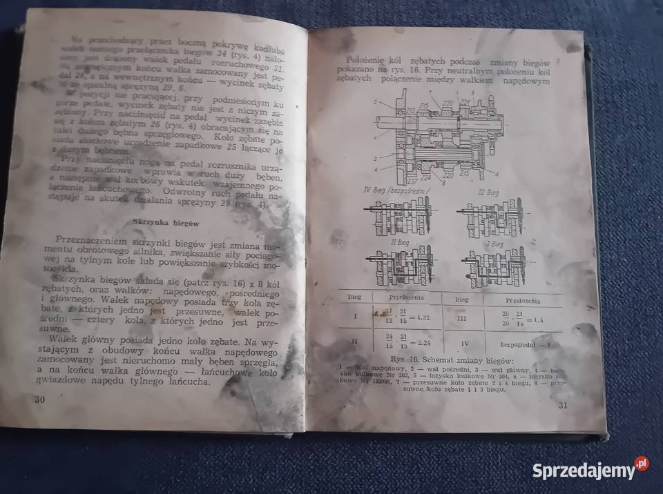 Książka Motocykl Iż 49 Wydawnictwo MON 1955 r