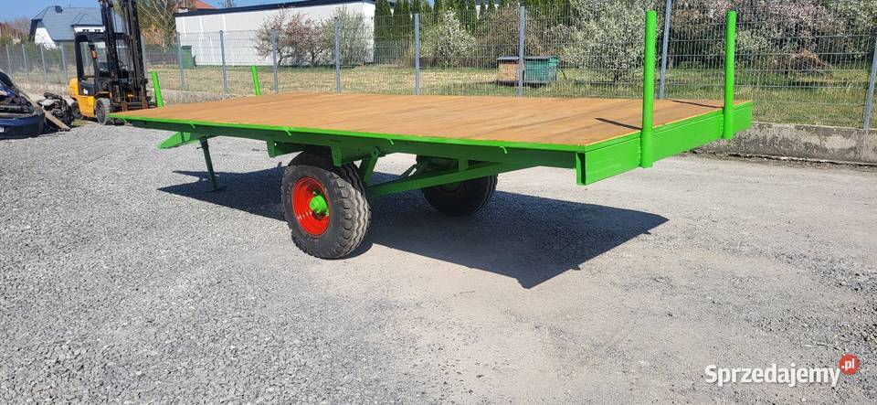 Przyczepa rolnicza na baloty skrzyniopalety Radom