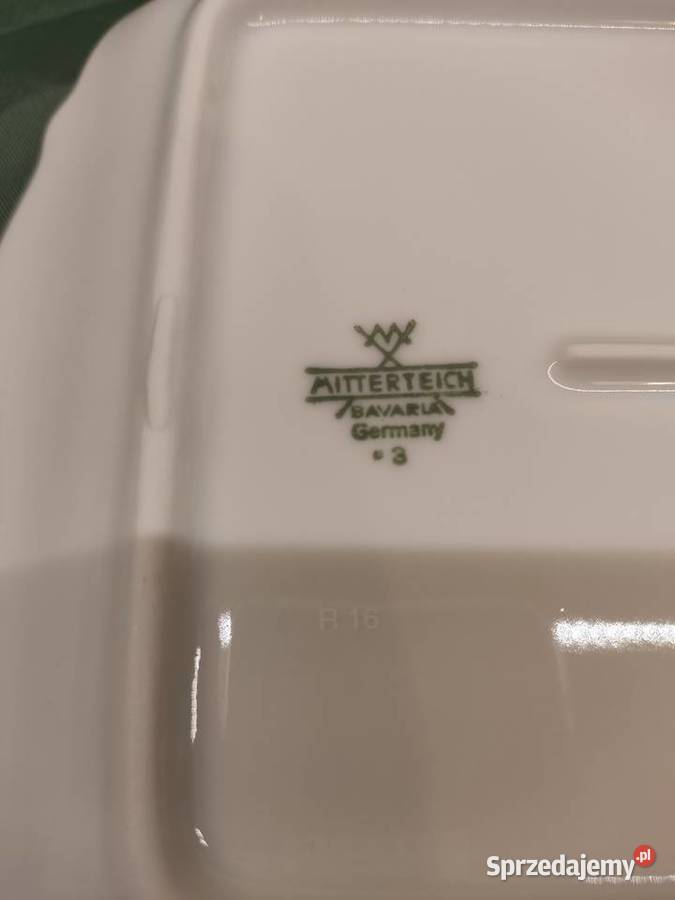 Talerz porcelanowy prostokątny Mitterteich Akcesoria kuchenne Głuchołazy