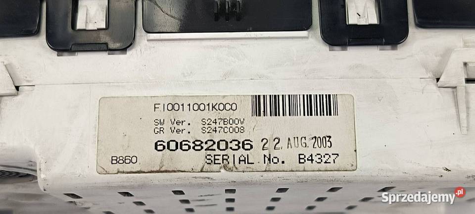LICZNIK ZEGAR LANCIA THESIS 60682036 sprzedam