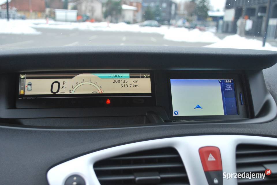 Renault Grand Scenic Automat 20 Benzyna Czujnik 140KM małopolskie Nowy Sącz sprzedam