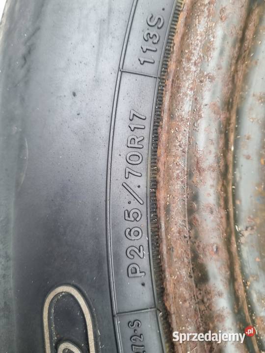 Pajero Ram Ranger KOŁO ZAPASOWE Zapas felga Rudka sprzedam