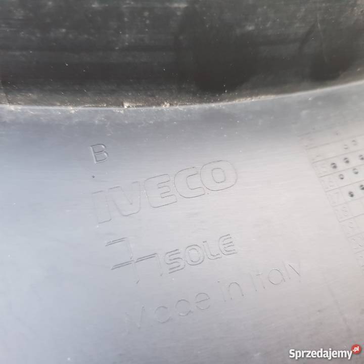 LISTWA NAKŁADKA BŁOTNIKA IVECO DAYLI 5801863939 Bieleń