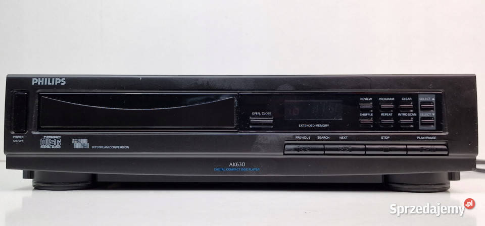 Cd player Philips AK 630 odtwarzacz Odtwarzacze CD i MD wielkopolskie Międzychód