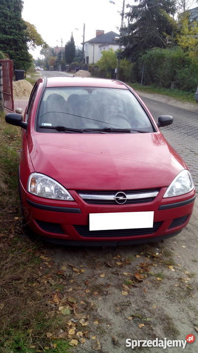 Opel Corsa c czerwony 5 drzwi kupiony w Polsce