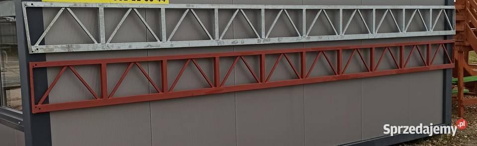 Konstrukcja Stalowa 6x6 m Hala Wiata Garaż Rawa Mazowiecka