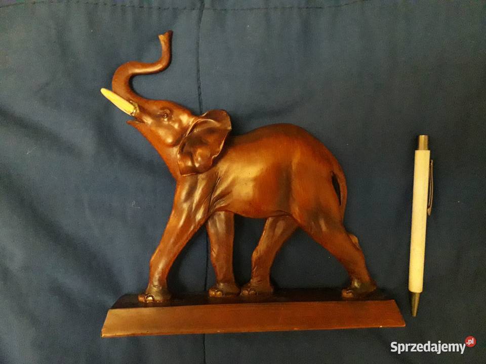 Słoń figurka ceramiczna na szczęście Figurki i rzeźby Dekoracje i ozdoby Warszawa