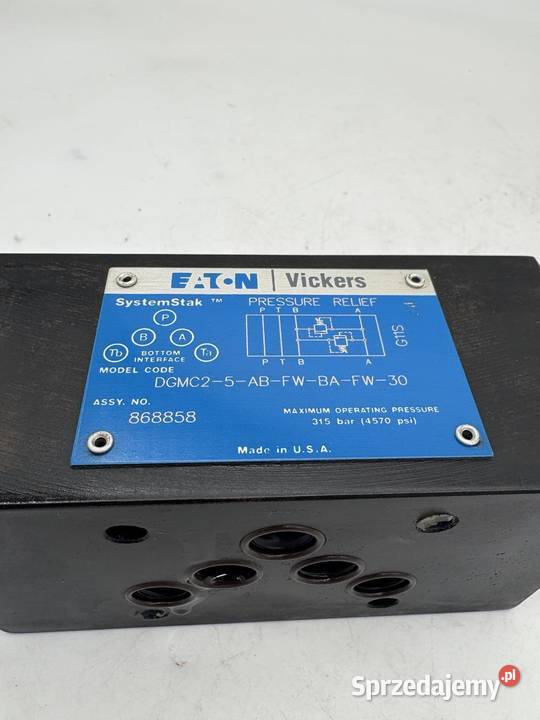 Eaton Vickers DGMC25ABFWBAFW30 Relief valve mazowieckie Warszawa