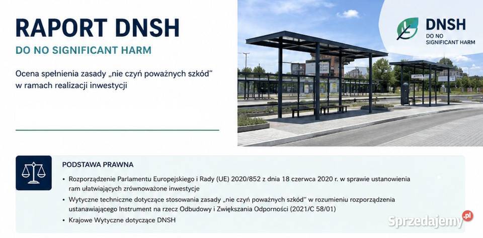 Sprawdzenie raportu DNSH pomoc w ocenie dolnośląskie Wrocław