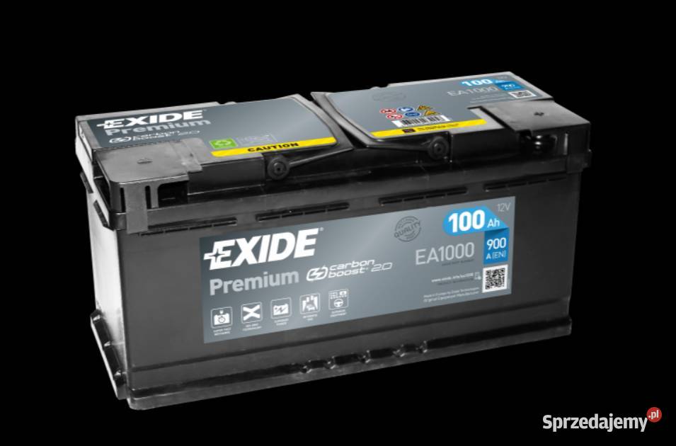 Akumulator Exide Premium 100Ah 900A Darmowy Lublin