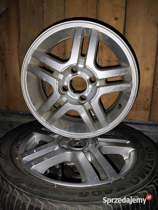 Alufelgi Ford 15 4x108 z oponami letnimi Domaradz