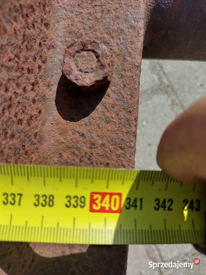 Wały posiewne ciagane Cambridge szerokość 340 Wały