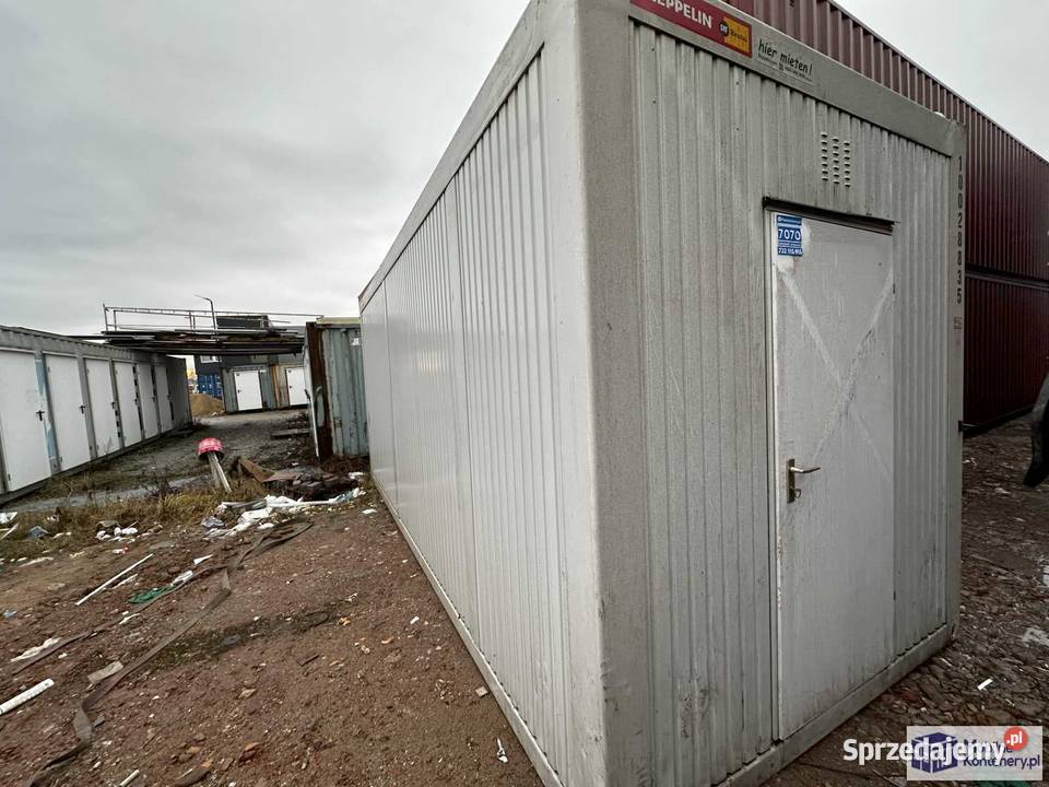 KONTENER BIUROWY SZATNIA ZAPLECZE BUDOWY 256 Wrocław sprzedam
