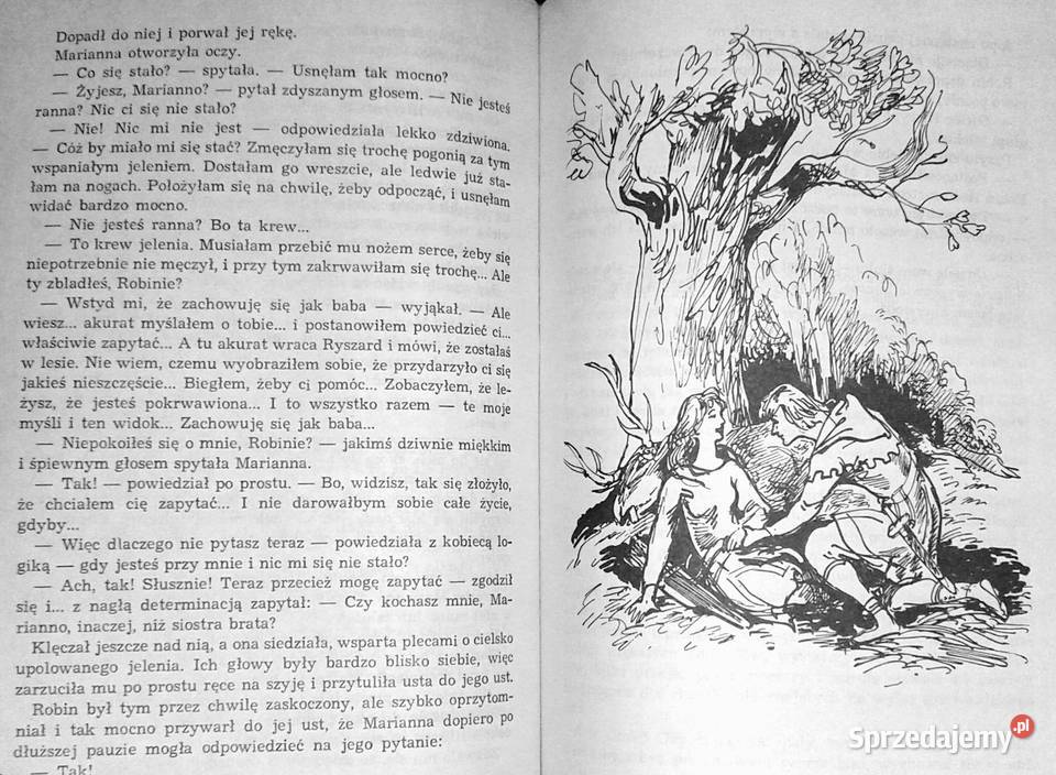 Robin Hood Marianna żona Robina Hooda Tadeusz Chełm