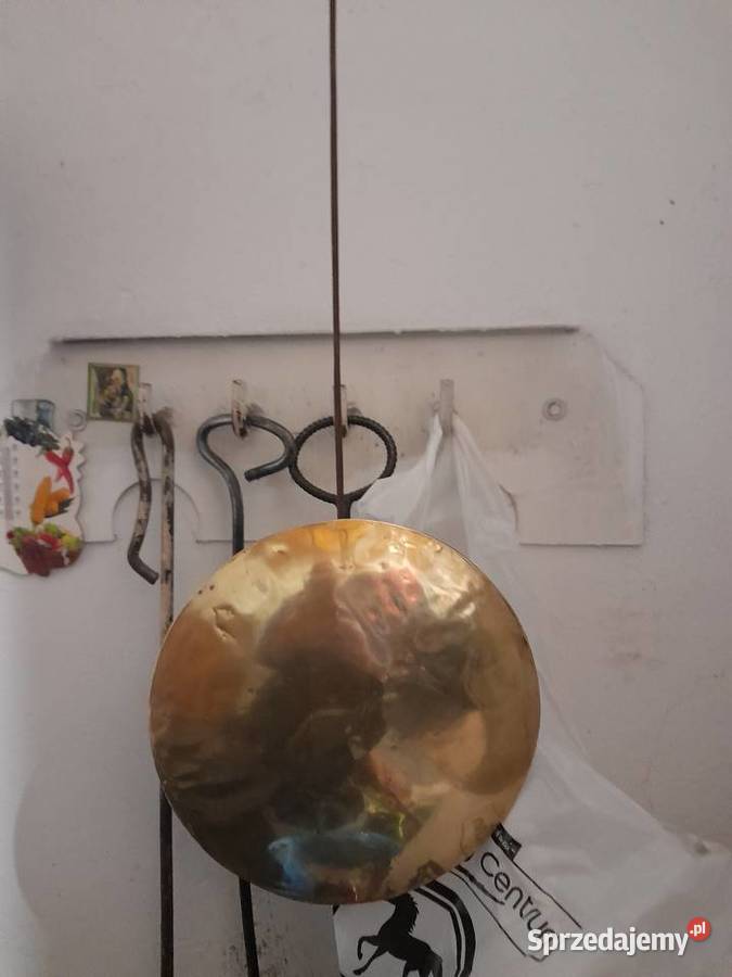 Wiszący zegar ścienny linkowy francuski