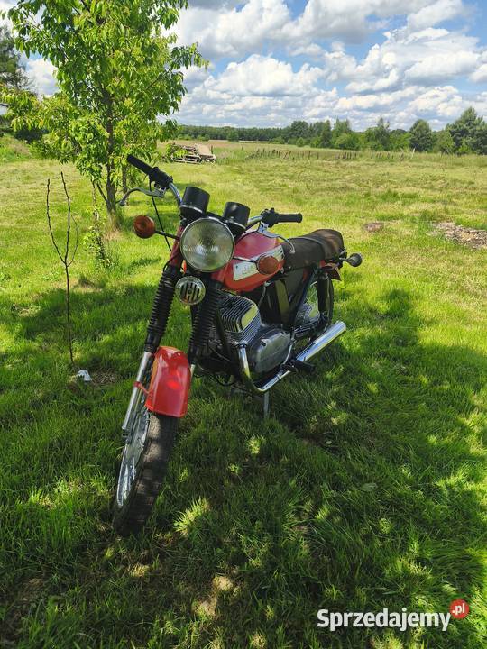 JAWA 350 turystyczny lubuskie Szprotawa