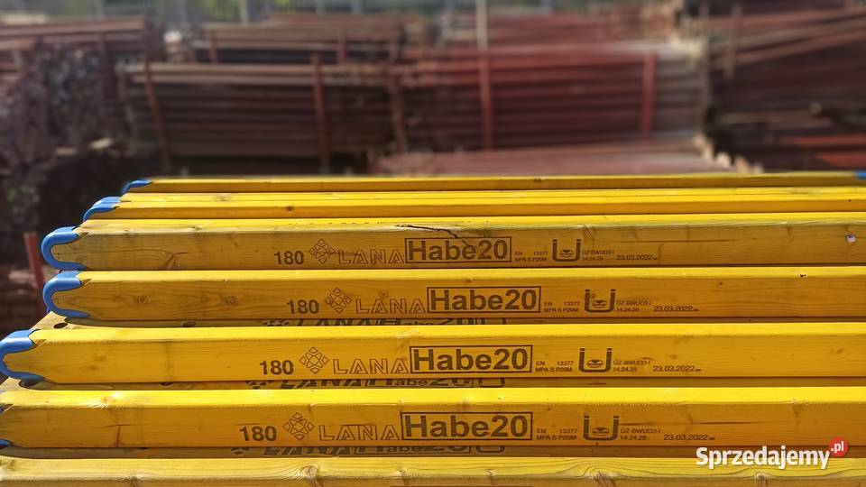 Dźwigar H20 Doki Dźwigary Stemple budowlane sprzedam