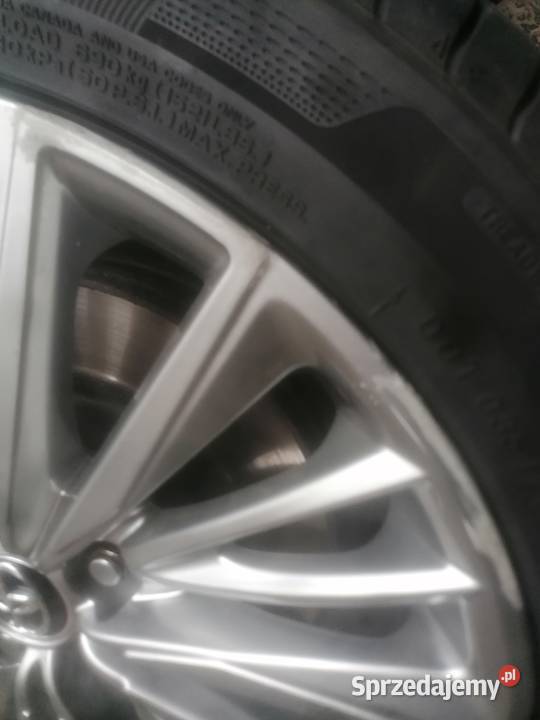 Felgi z ładnymi oponami 22545r18 95y Toyota aluminiowe świętokrzyskie Skarżysko-Kamienna