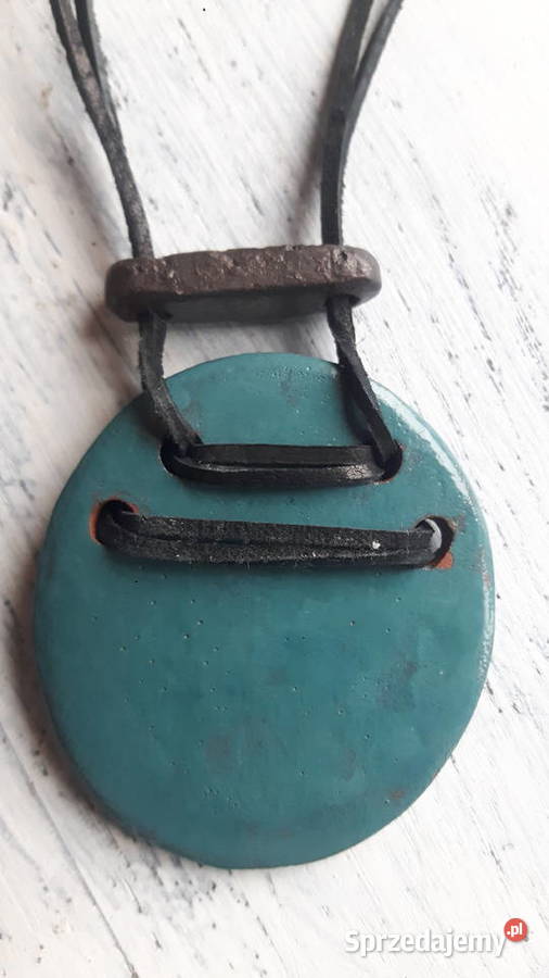 Naszyjnik ceramiczny ręcznie wykonany Otwock