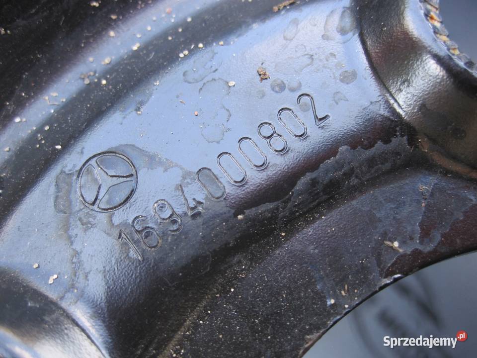 MERCEDES W169 koło dojazdowe 1259016 98M 5x112