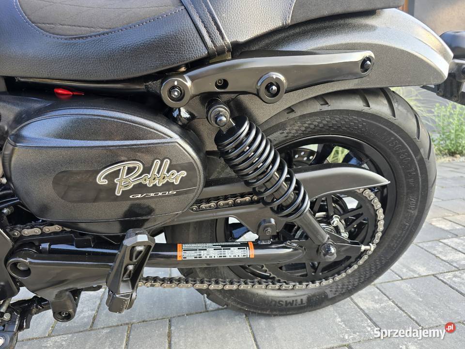 Hyosung GV300 S Bobber ABS 2022 1 Właściciel 10097km Sieradz