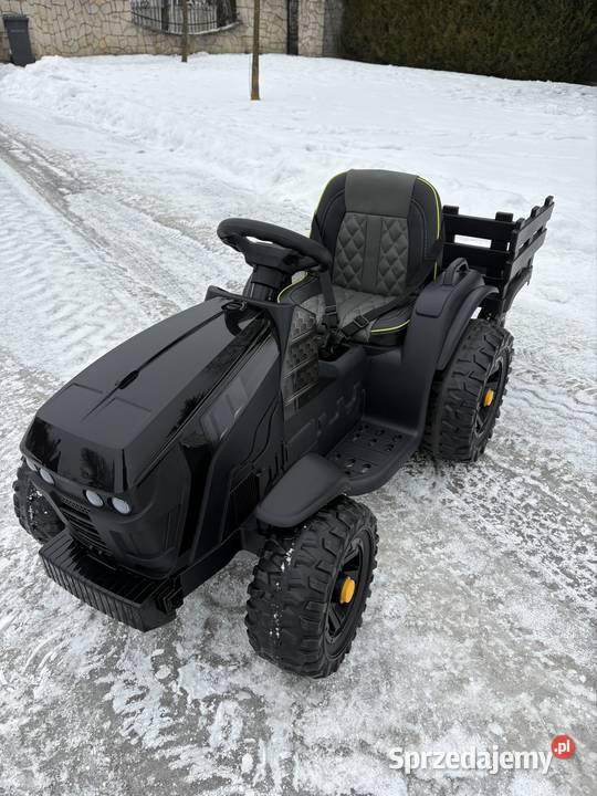 Traktor Na Akumulator Dzieci Titanium Z Pojazd Pojazdy elektryczne i spalinowe Grabownica