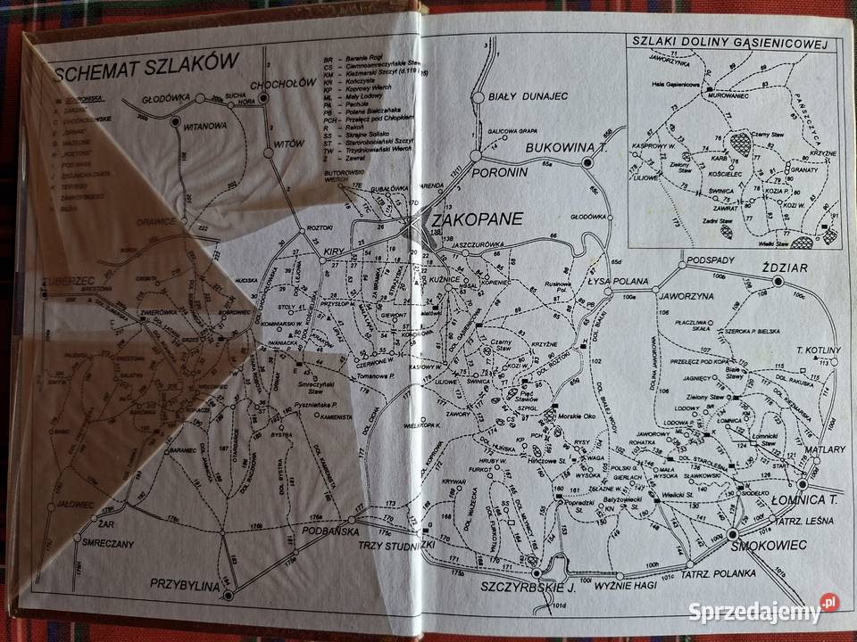 Tatry Józef Nyka przewodnik Mapy i przewodniki Kraków