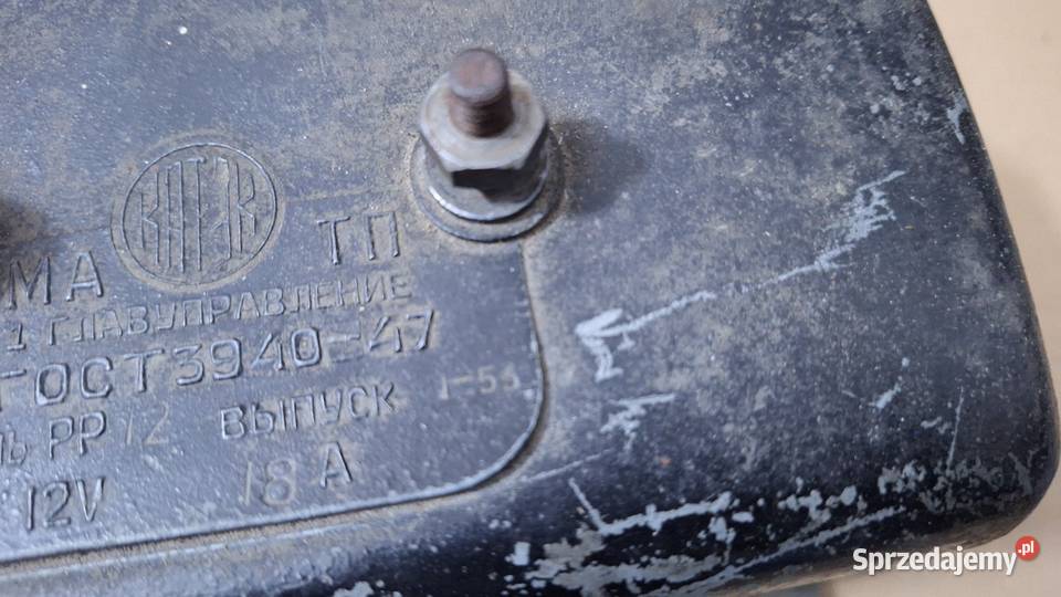 Regulator napięcia RR12 12 1953 Gaz 12 ZiM Pozostałe Kraków